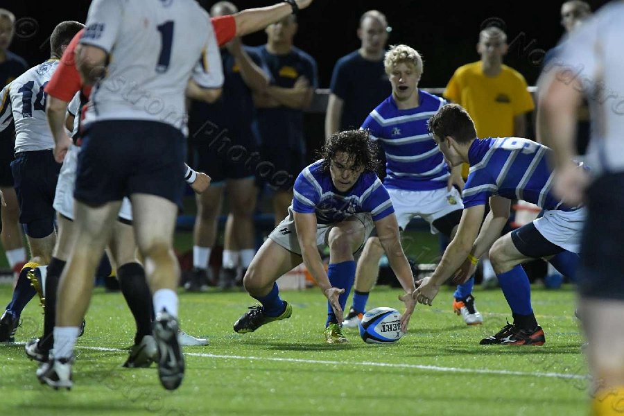 Wheaton Men\'s Rugby vs Mass Maritime.  Photo by Keith Nordstrom